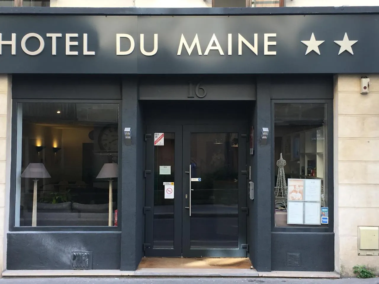 פריז Hotel Du Maine 2*,  צרפת
